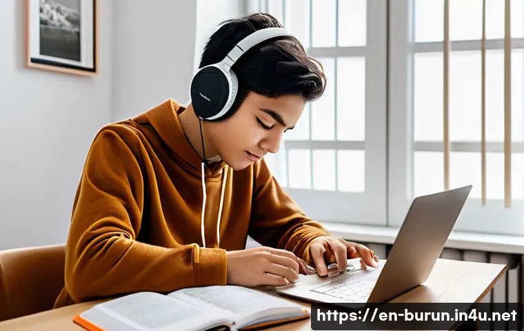 부룬디어 학습 방법 - A cozy, sunlit study corner featuring a young adult learner practicing Kirundi pronunciation aloud w...